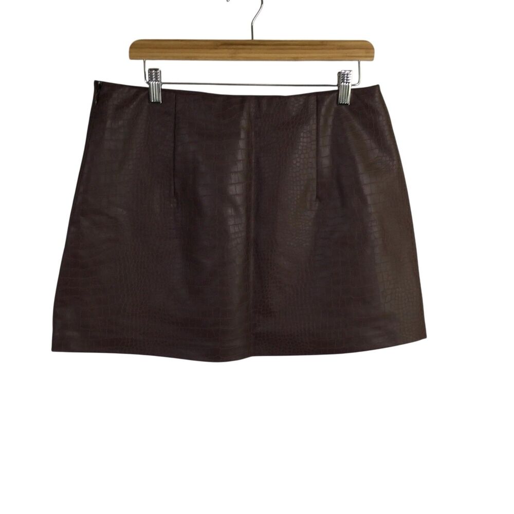 Abercrombie & Fitch Women The A&F Scarlett Mini Skort Ultra High Rise Size L NWT